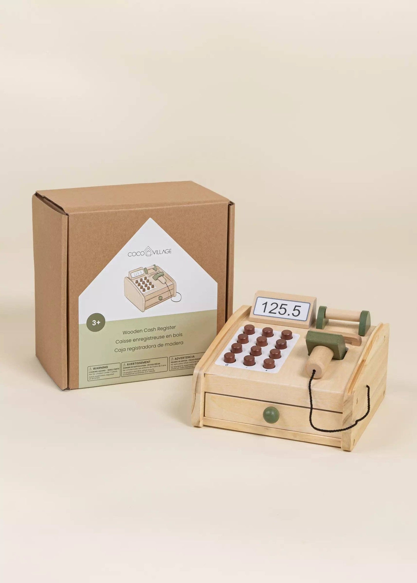 Wooden Cash Register