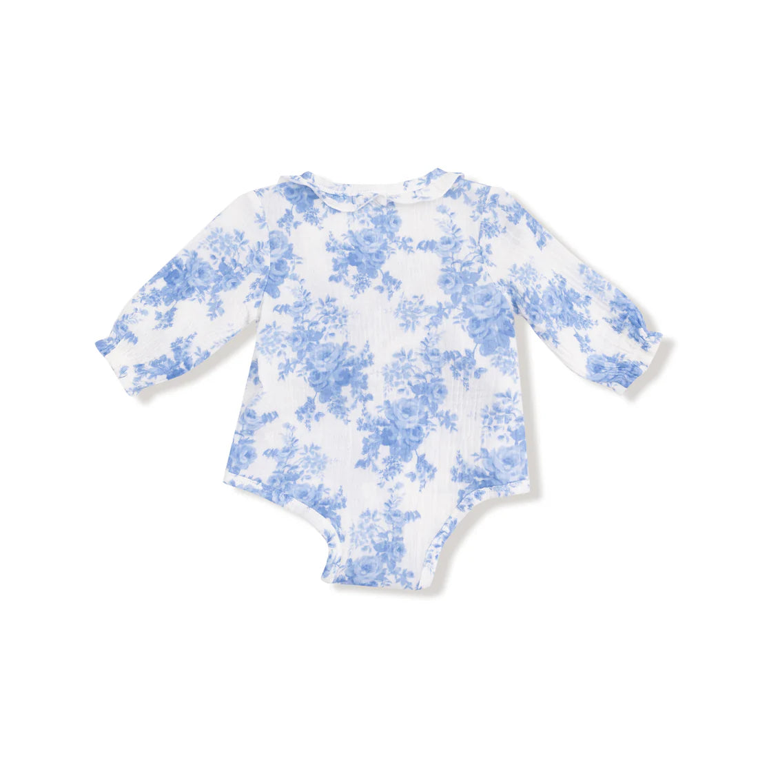 Long-Sleeve Kimono Bodysuit - Dream Cottage Floral
