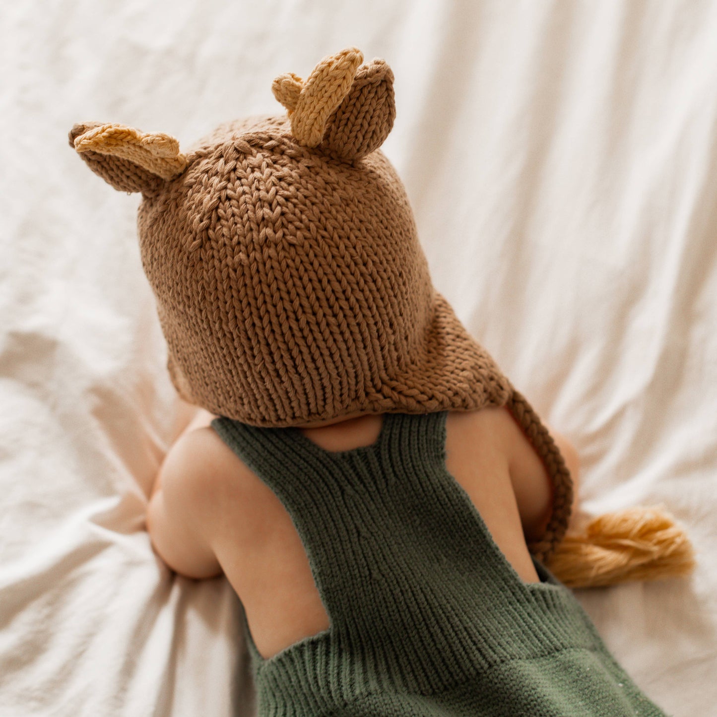Knit Beanie - Tan Buck