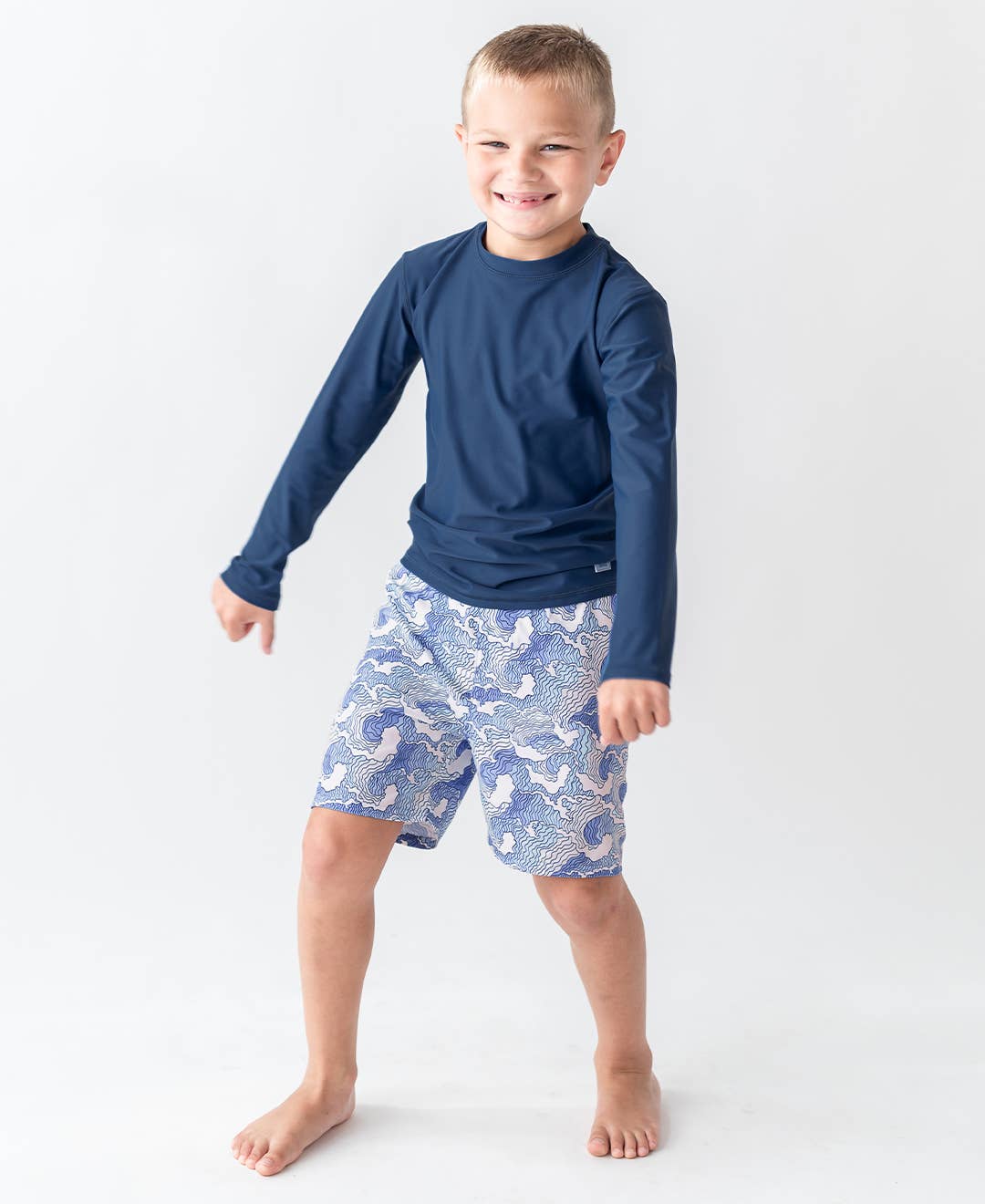 Swim Trunks - Ocean Camo