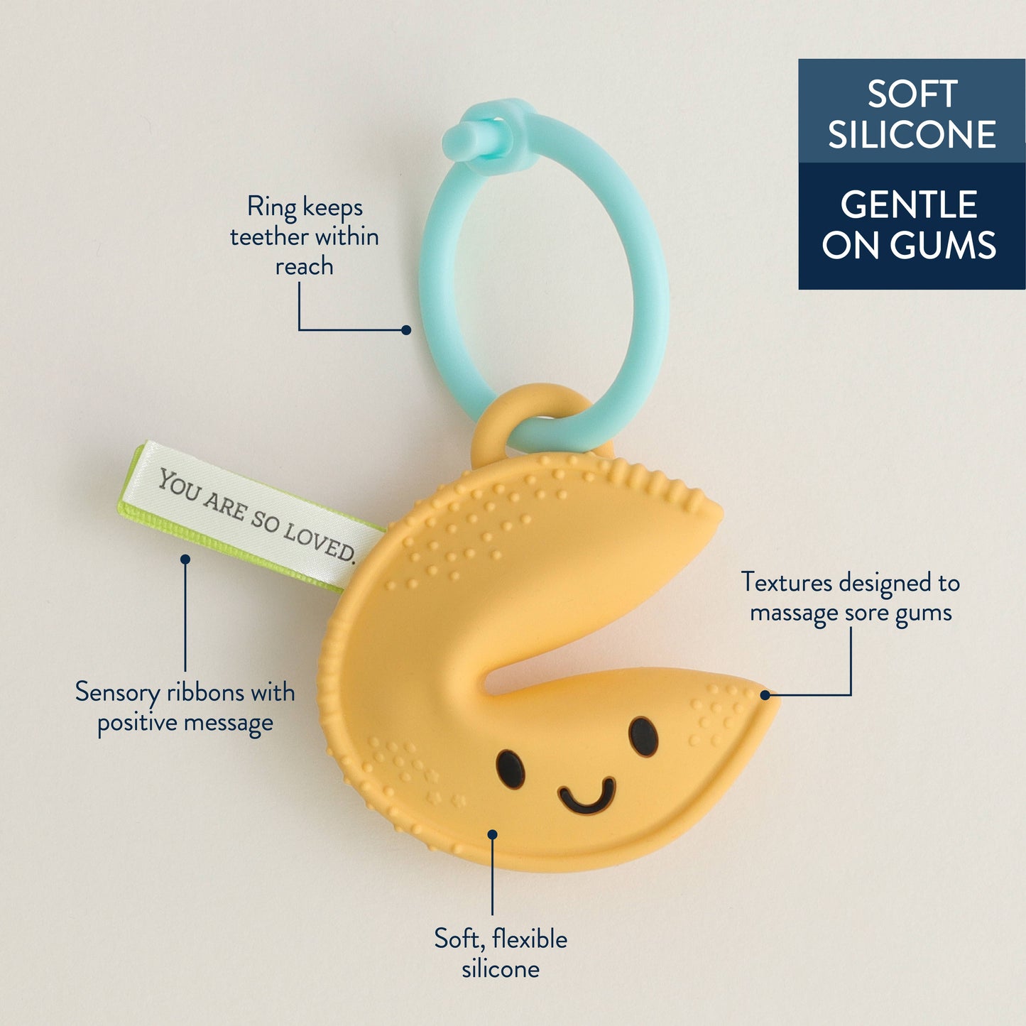 Teether Toy - Fortune Cookie
