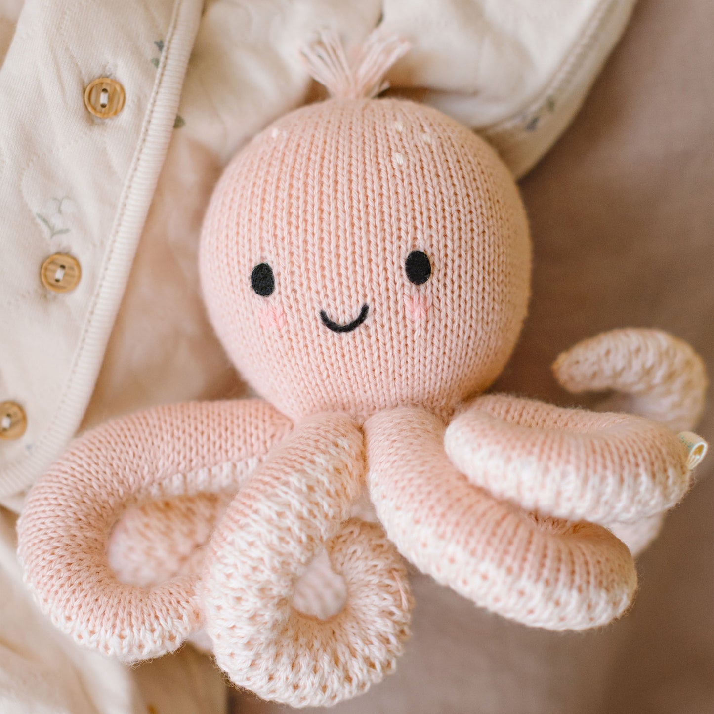 Baby Octopus - Soft Coral Pink
