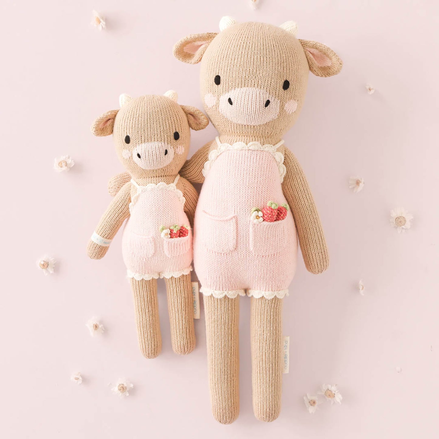 Ava the Cow - Powder Pink