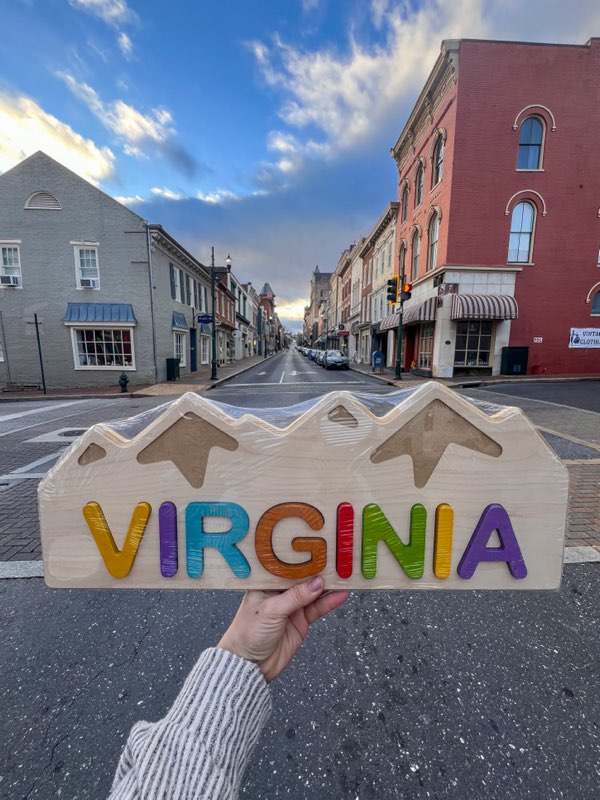 Virginia Puzzle - Mountain Landscape