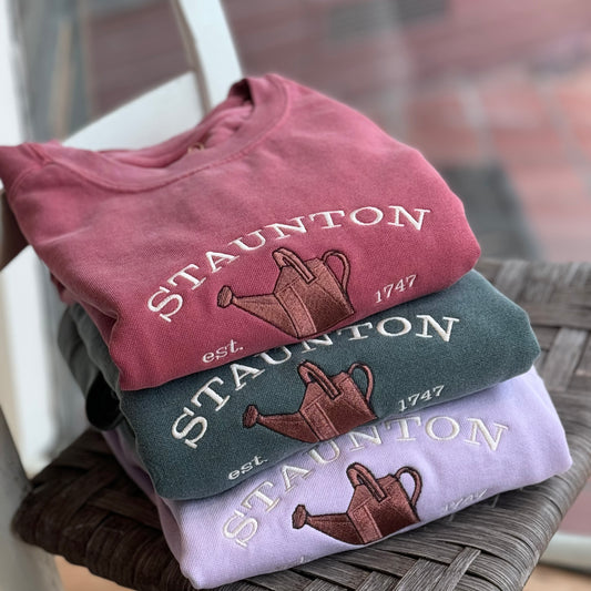 staunton watering can on comfort colors