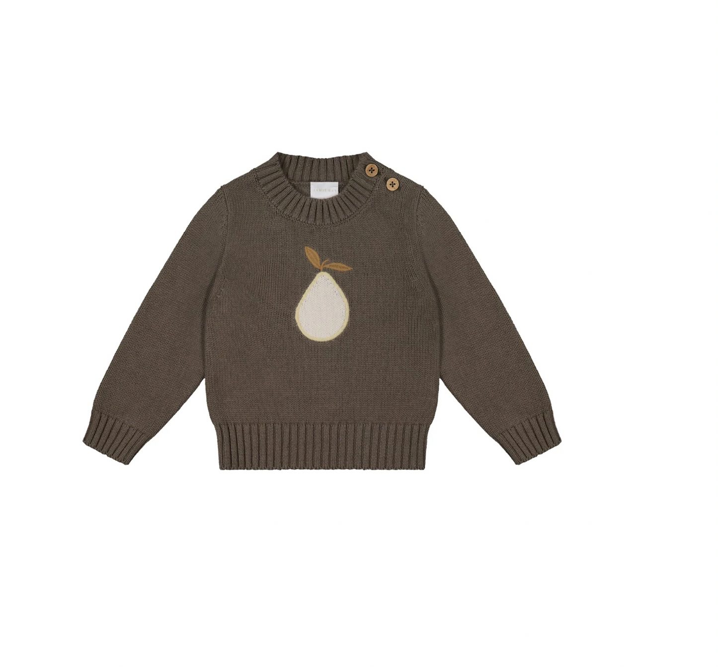 lennon jumper - pear