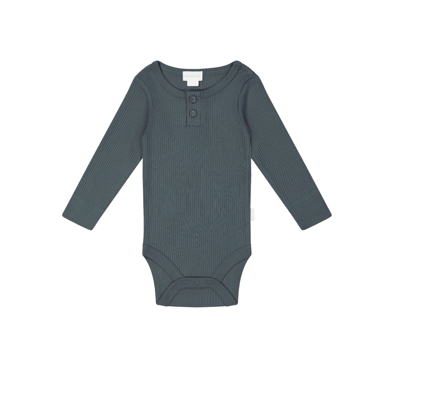 long sleeve bodysuit - smoke
