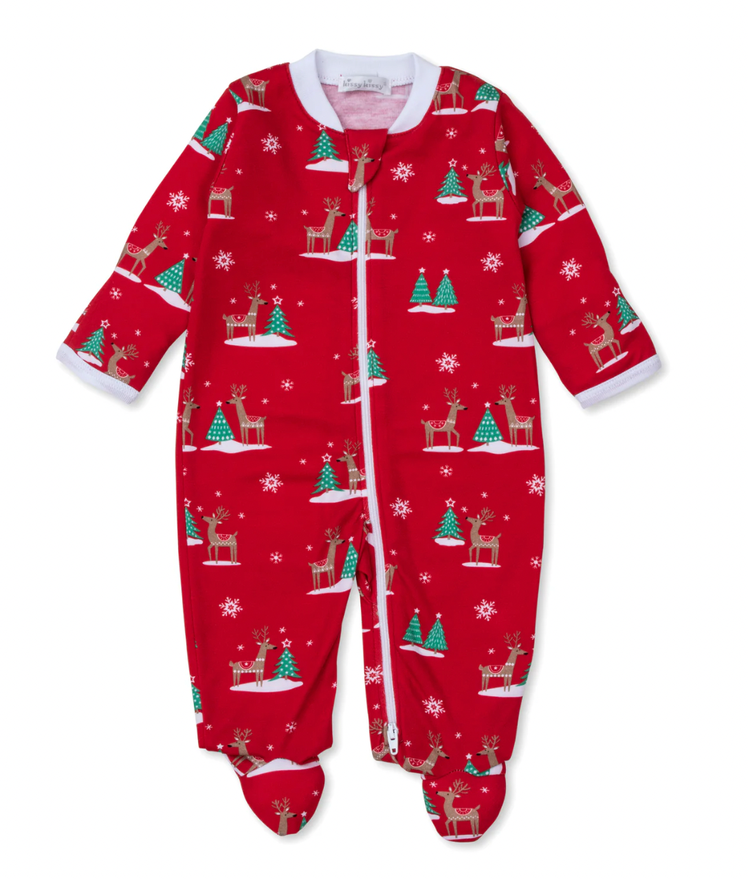 Footie Pajamas - Holiday Reindeer