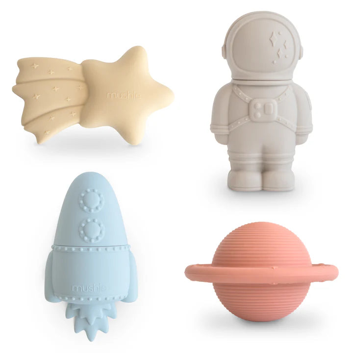 mold-free bath play set - space
