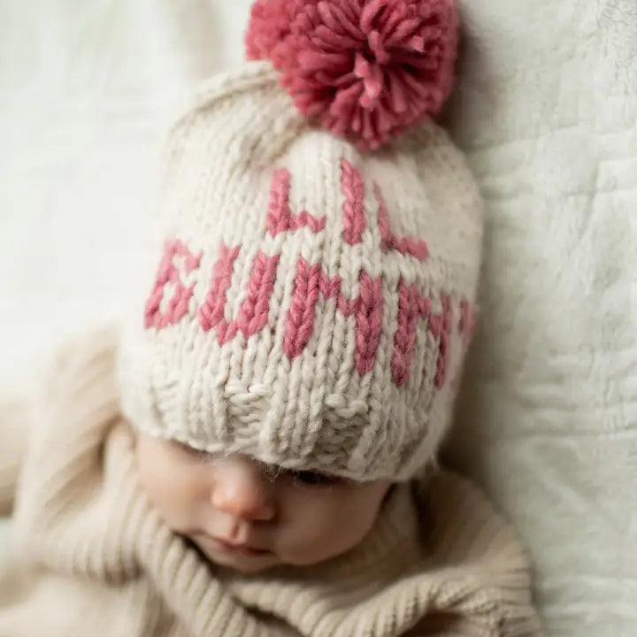 lil bunny beanie - pink