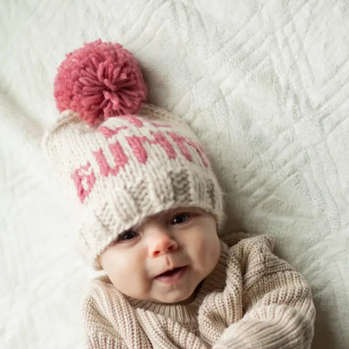 lil bunny beanie - pink