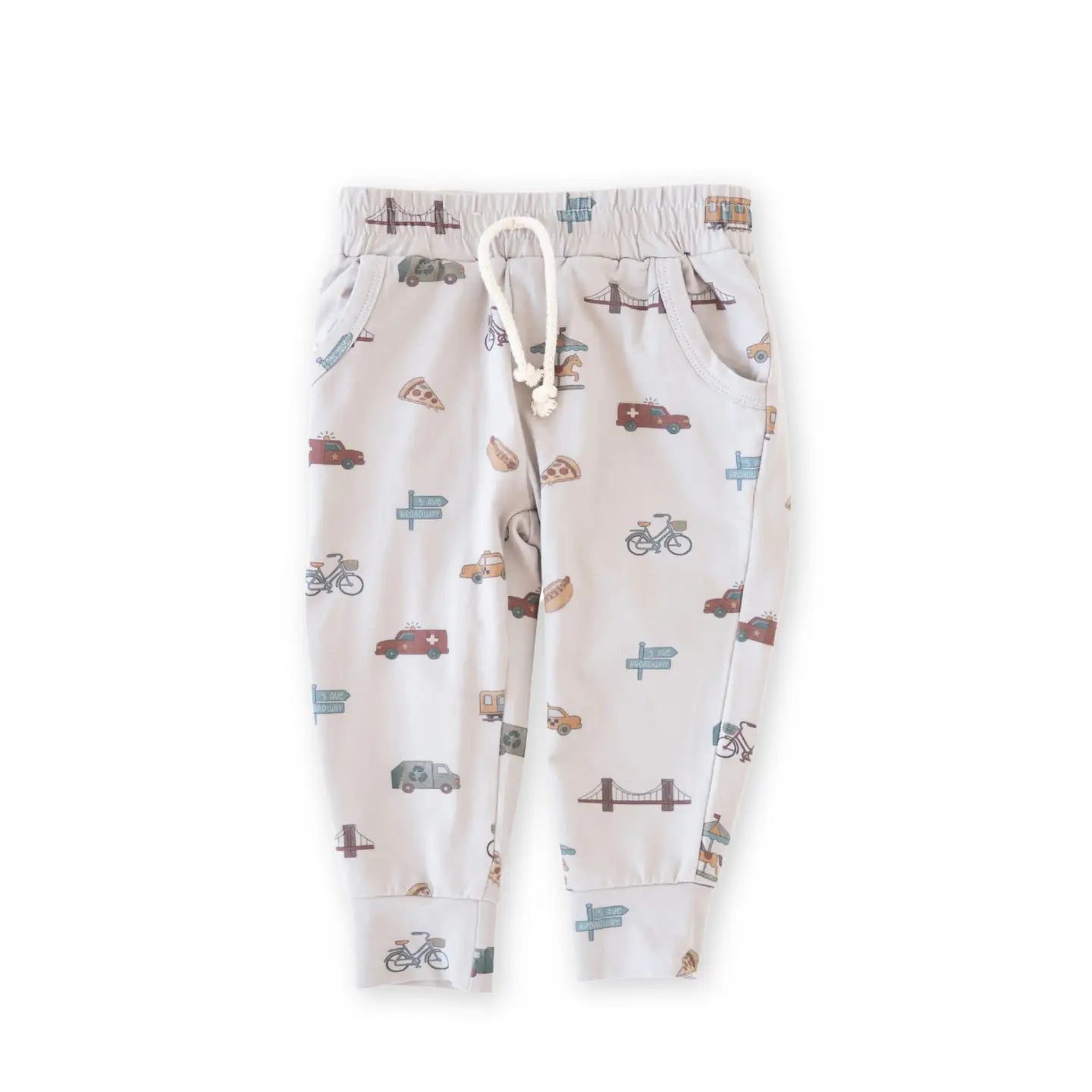 avery jersey jogger - city vibes