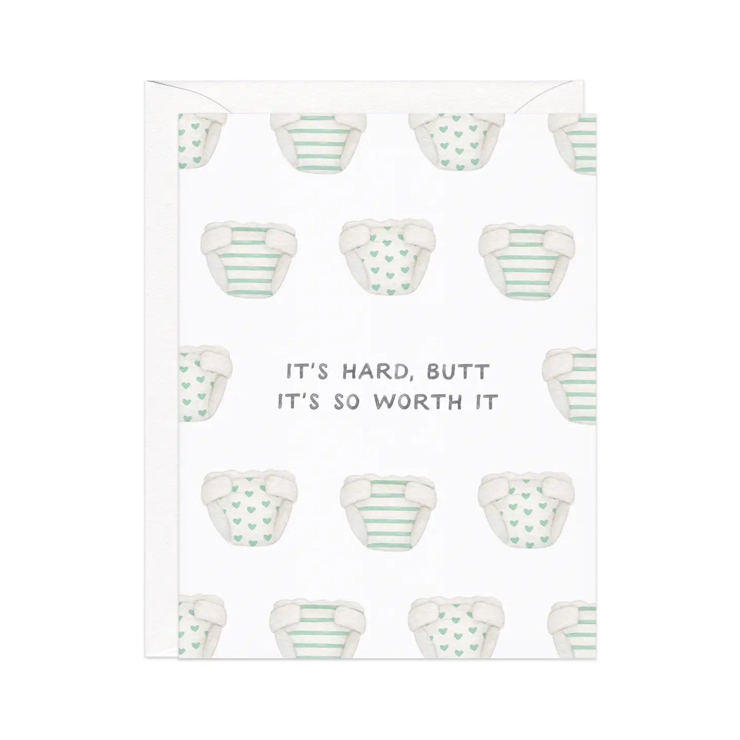 New Baby Card — Butt It's Worth It