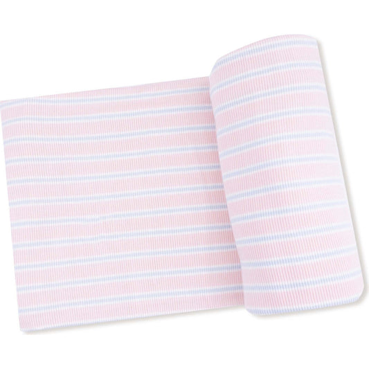 Swaddle Blanket - Pink Multi-Stripe