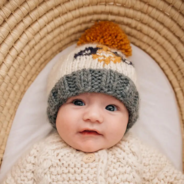 Knit Beanie - Bumblebee