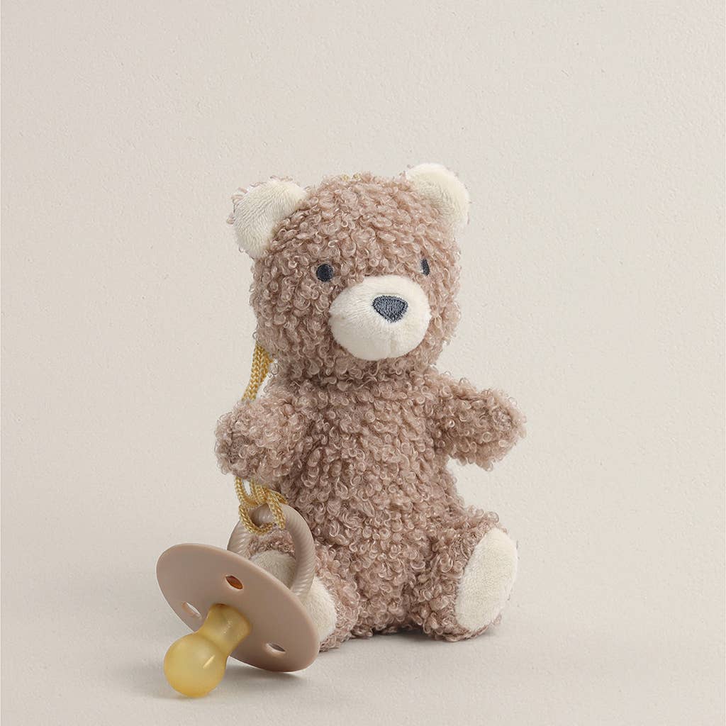 Bitzy Pal - Natural Rubber Pacifier & Plush