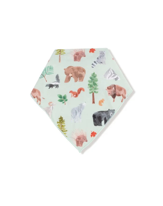 Bandana Bib - American Woodland Animals