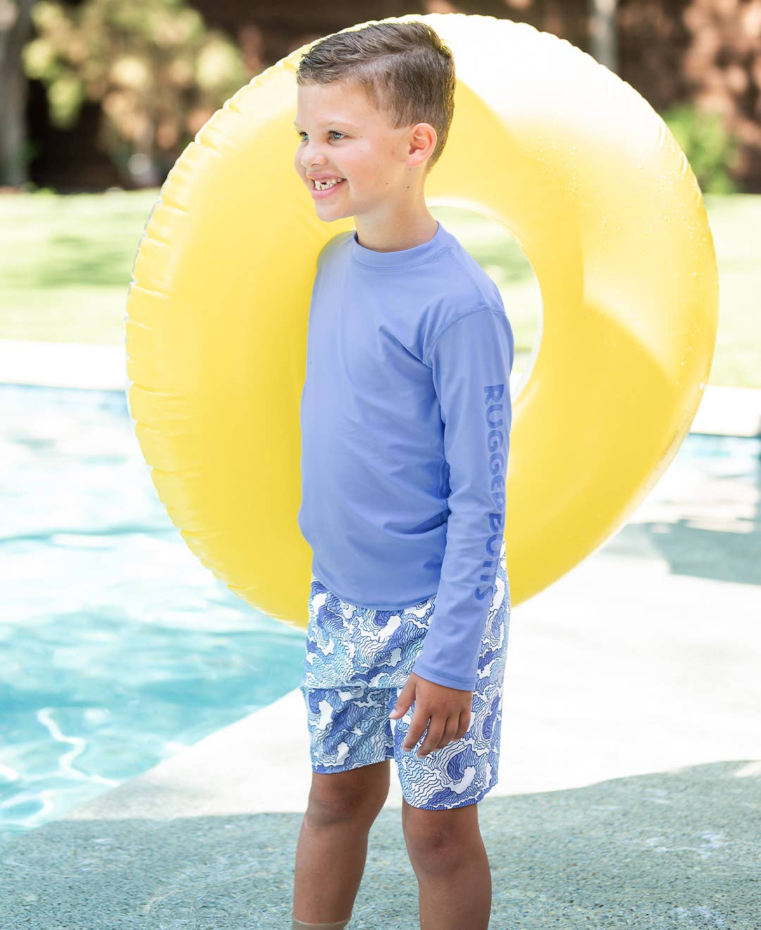 Swim Trunks - Ocean Camo
