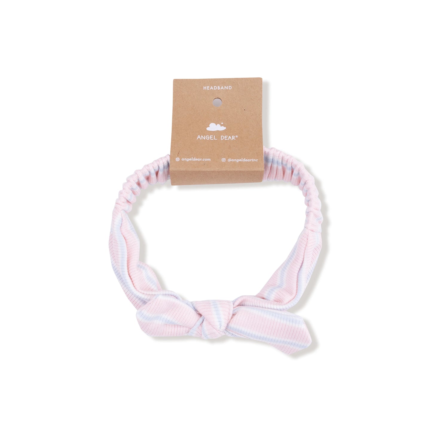 pink multi-stripe - knot headband