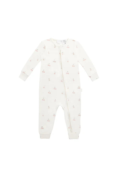 Aspen Onepiece - Cherry Love Parchment