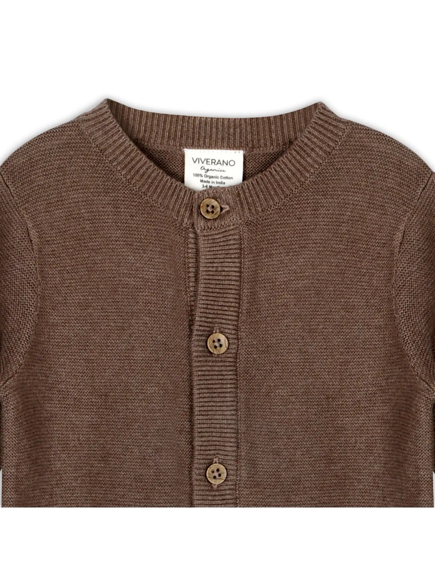 Classic Knit Jumpsuit - Cocoa Heather