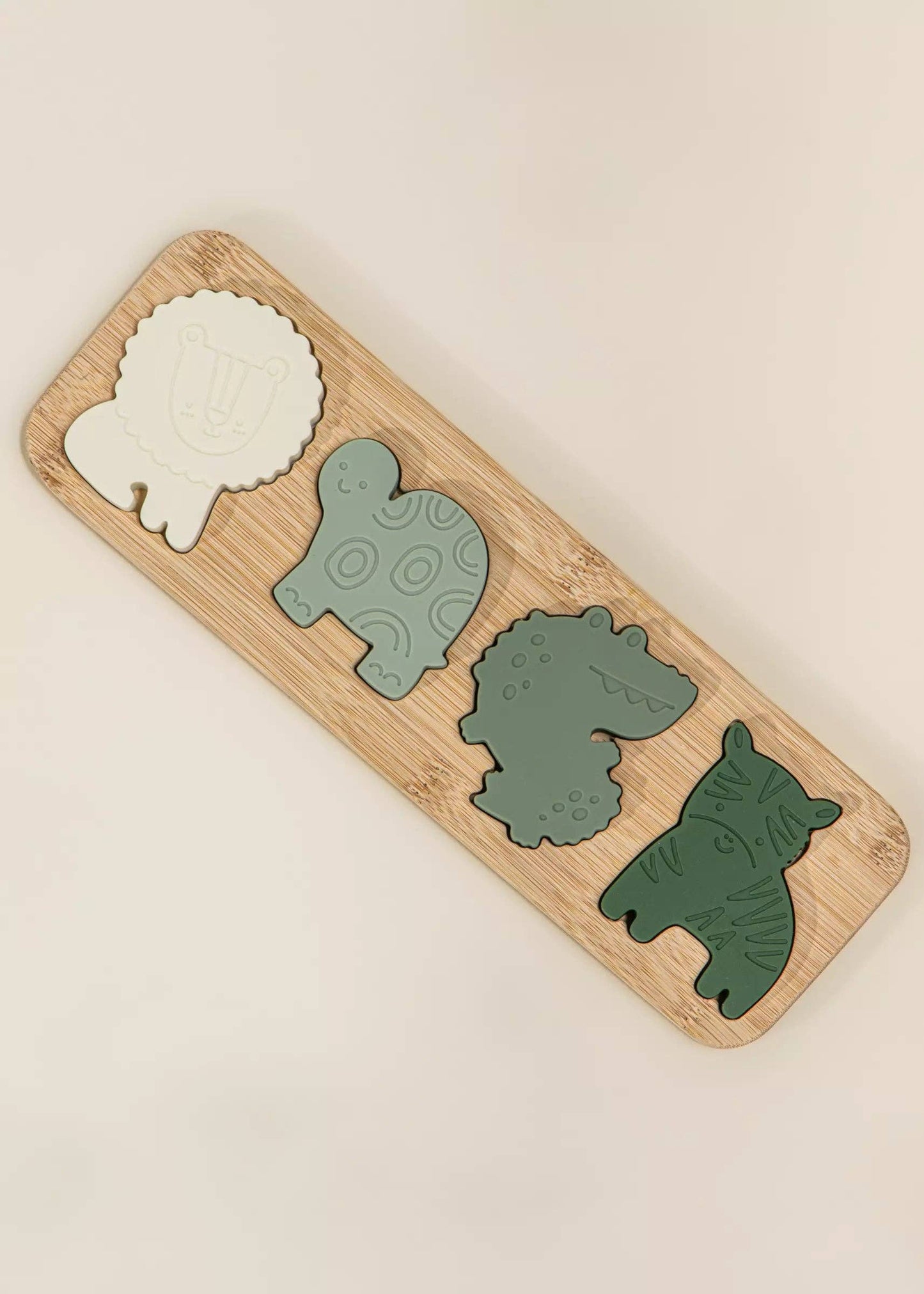 savannah - wooden and silicone puzzle