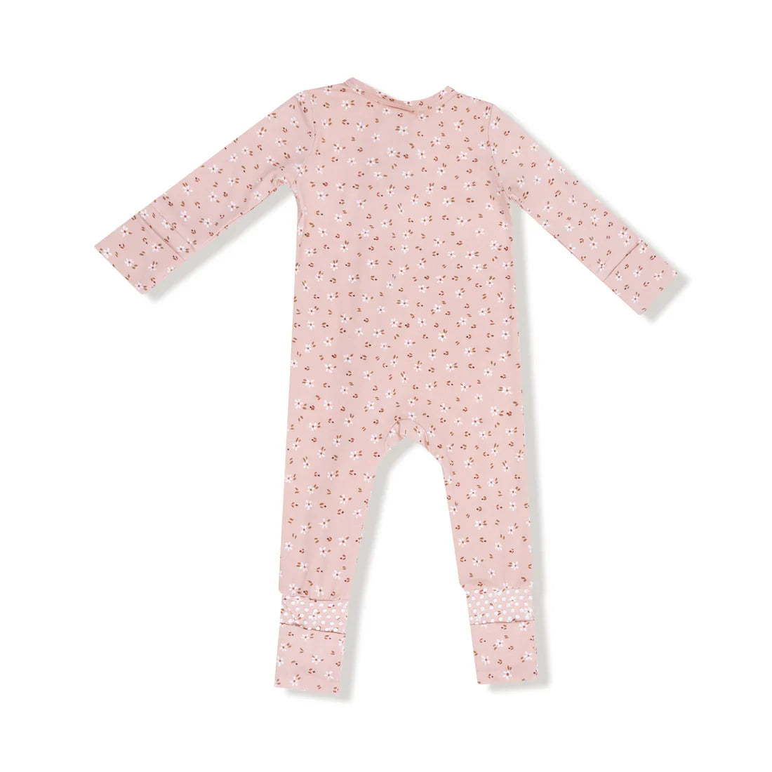 carrie floral pink - convertible romper