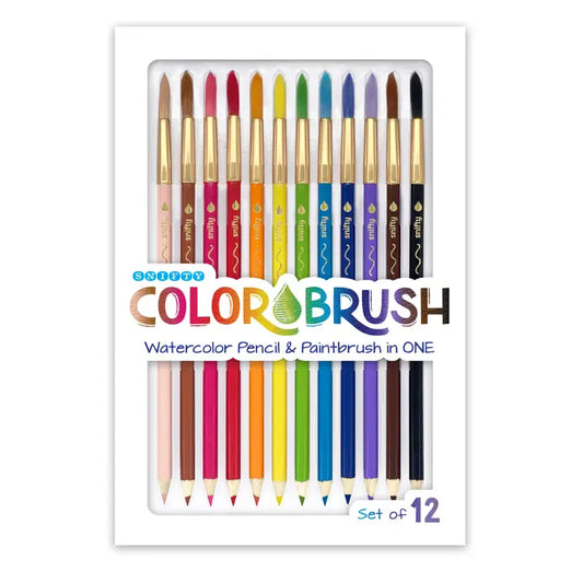 colorbrush - dual ended watercolor pencil and brush set