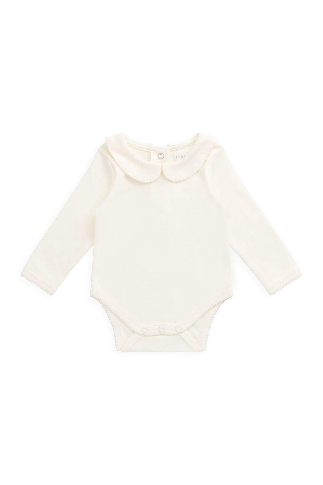 Pima Cotton Bodysuit - Parchment