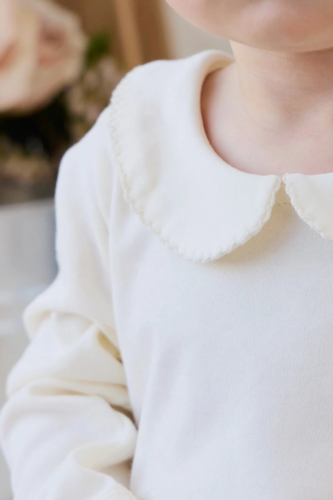Pima Cotton Bodysuit - Parchment