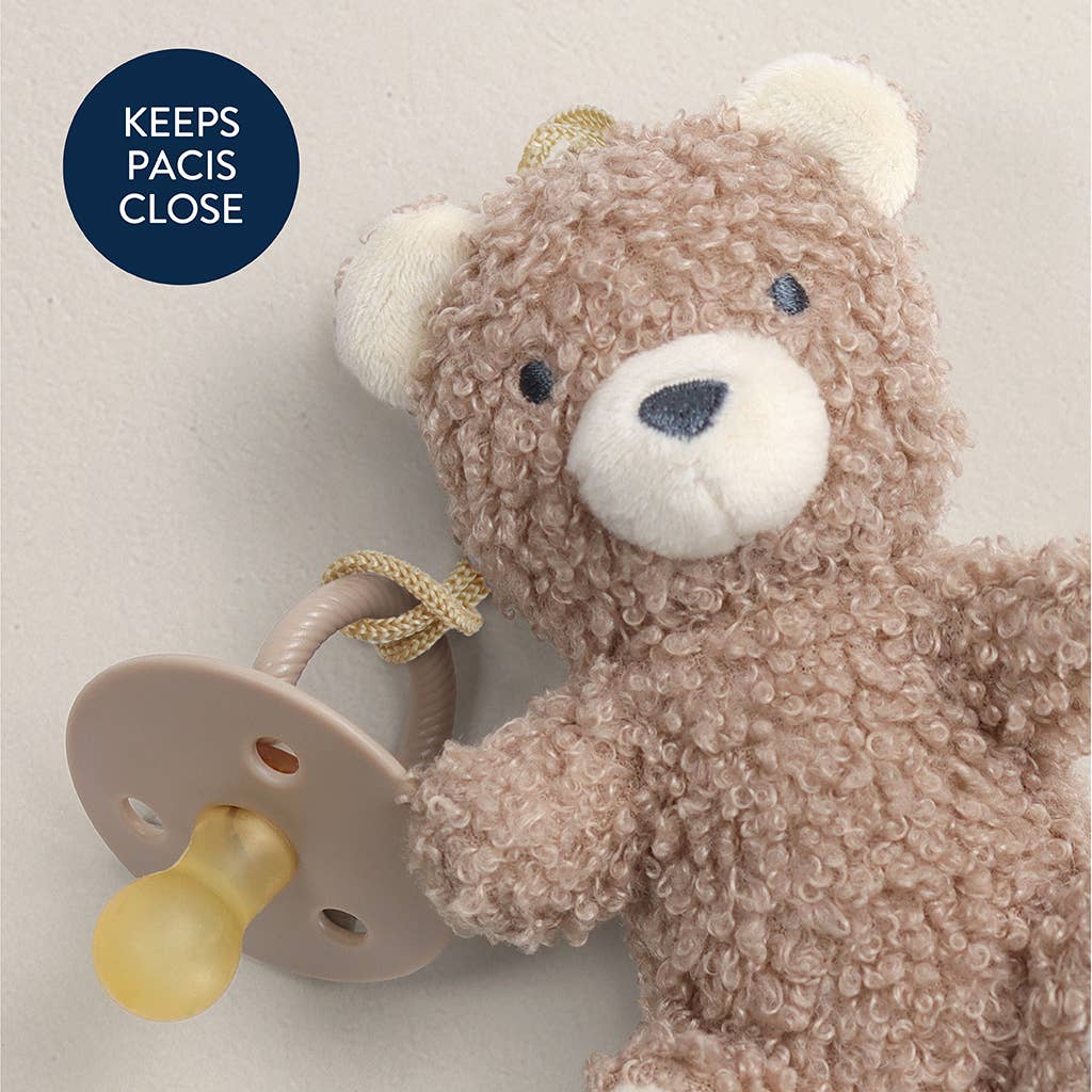 Bitzy Pal - Natural Rubber Pacifier & Plush