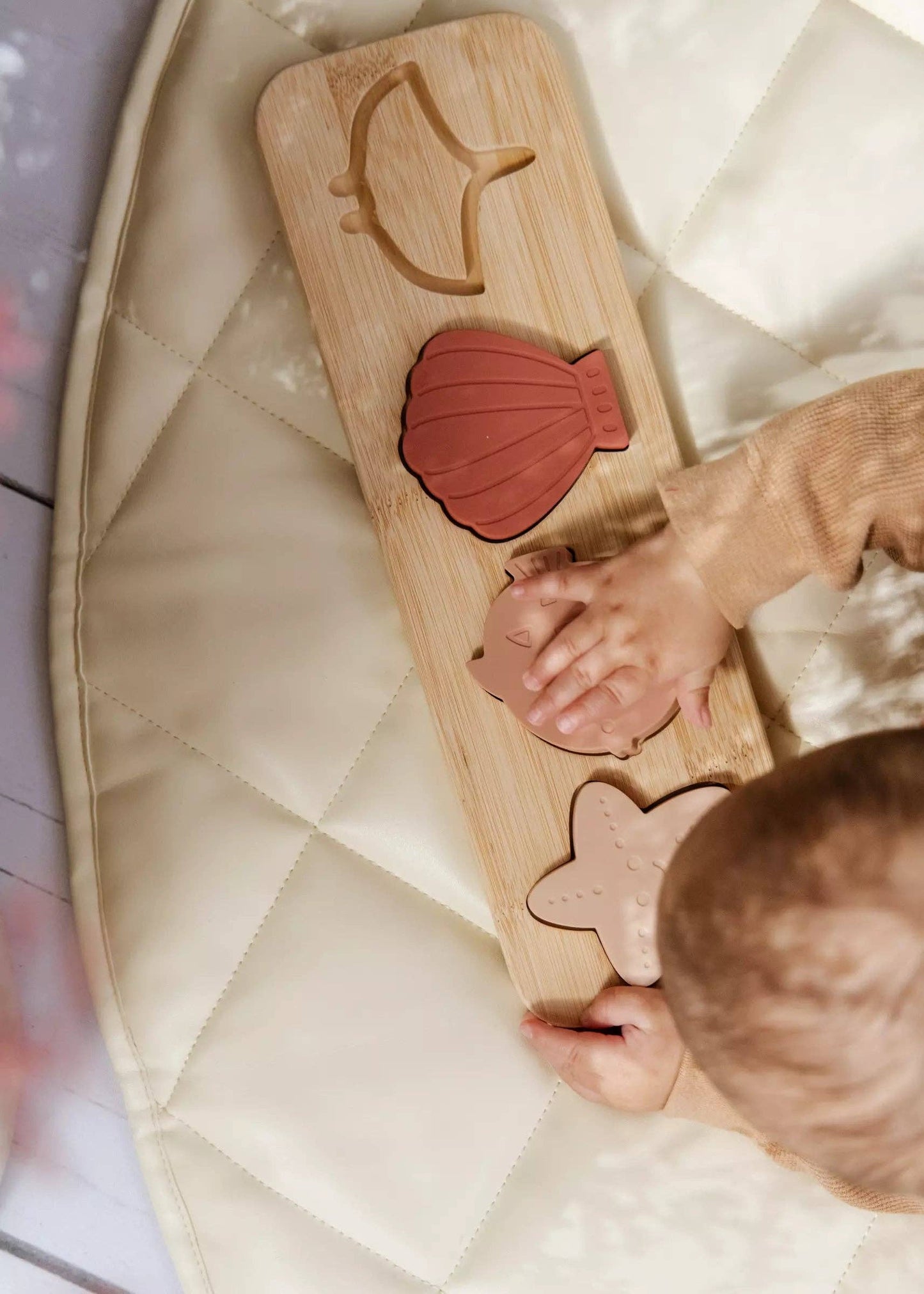 ocean - wooden and silicone puzzle