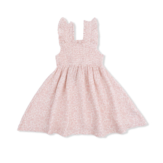 Smocked Sundress with Bloomer - Harper Floral
