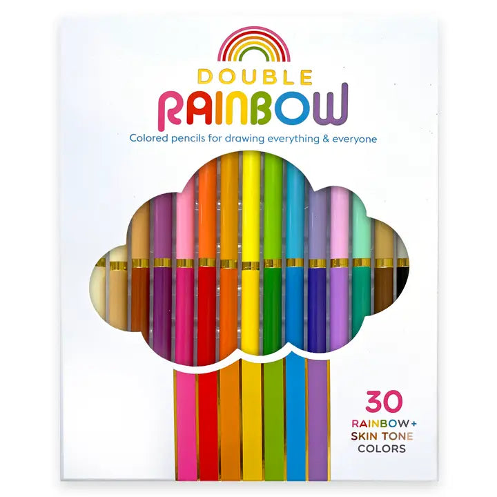 Double Rainbow Dual-Ended Colored Pencils