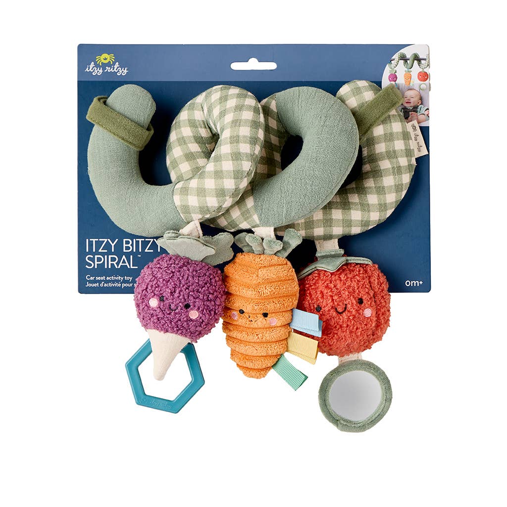 Spiral Travel Toy - Veggie