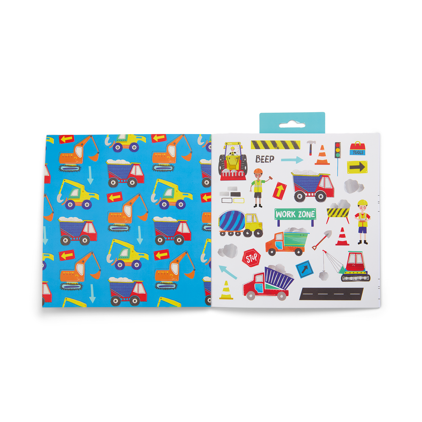 Scribble Sniffs Coloring Book - Construction