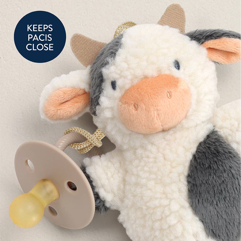 Bitzy Pal - Natural Rubber Pacifier & Plush