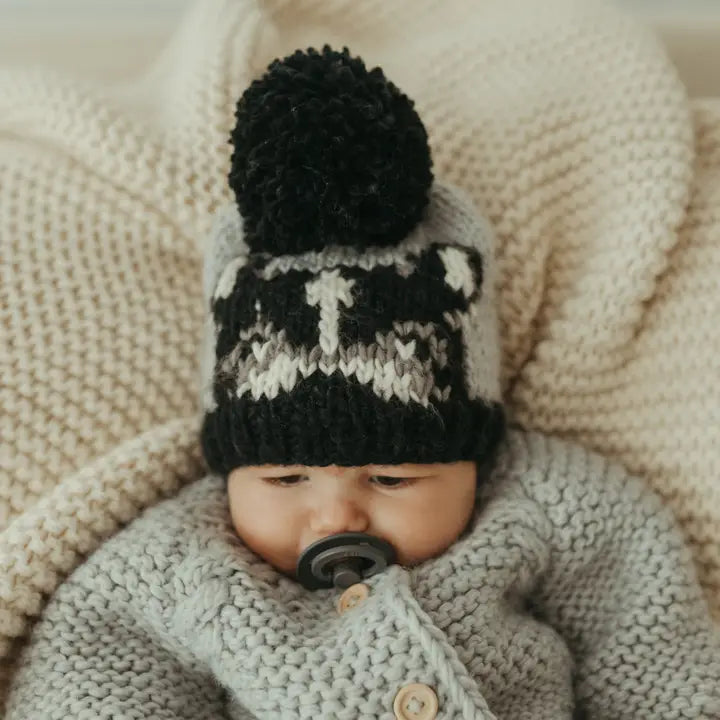 Knit Beanie - Frenchie Puppy Dog