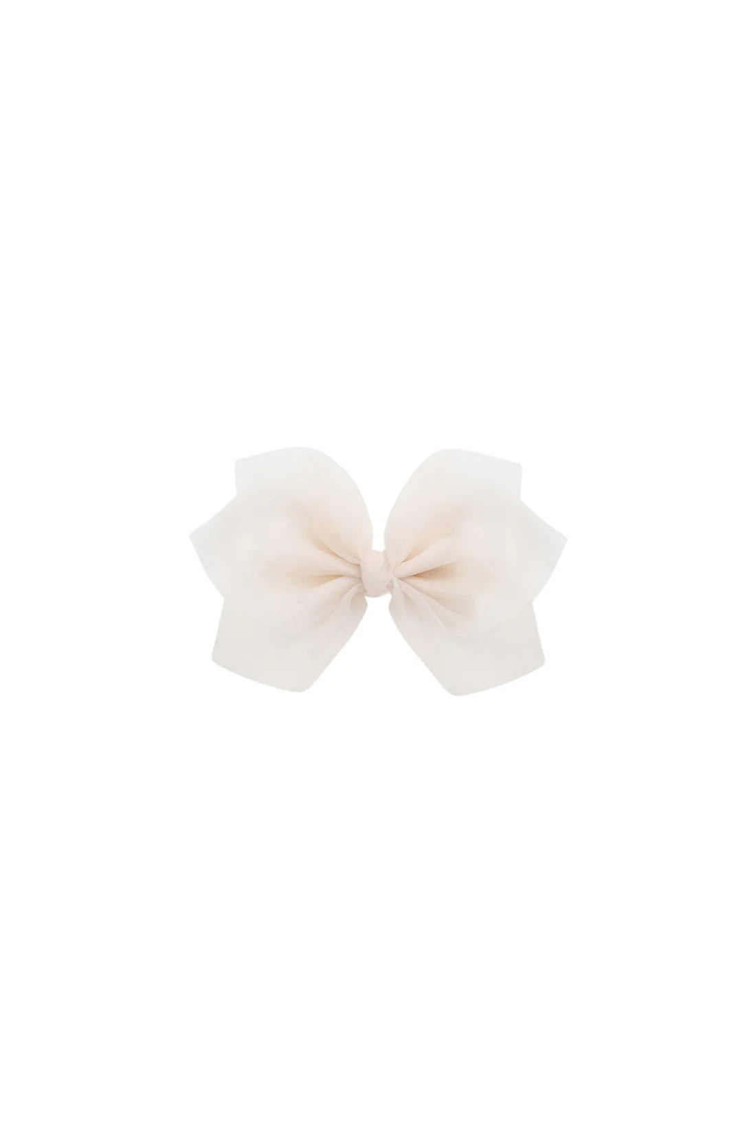 fairy bow - soft misty rose