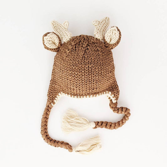 Knit Beanie - Tan Buck