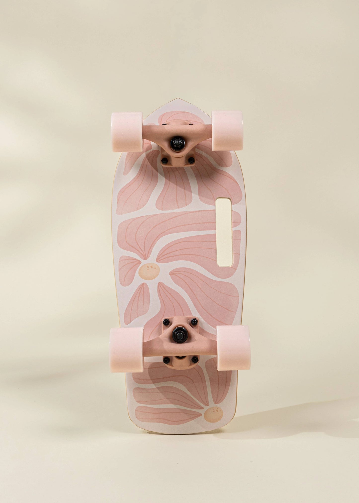 wooden skateboard with handle – bloom