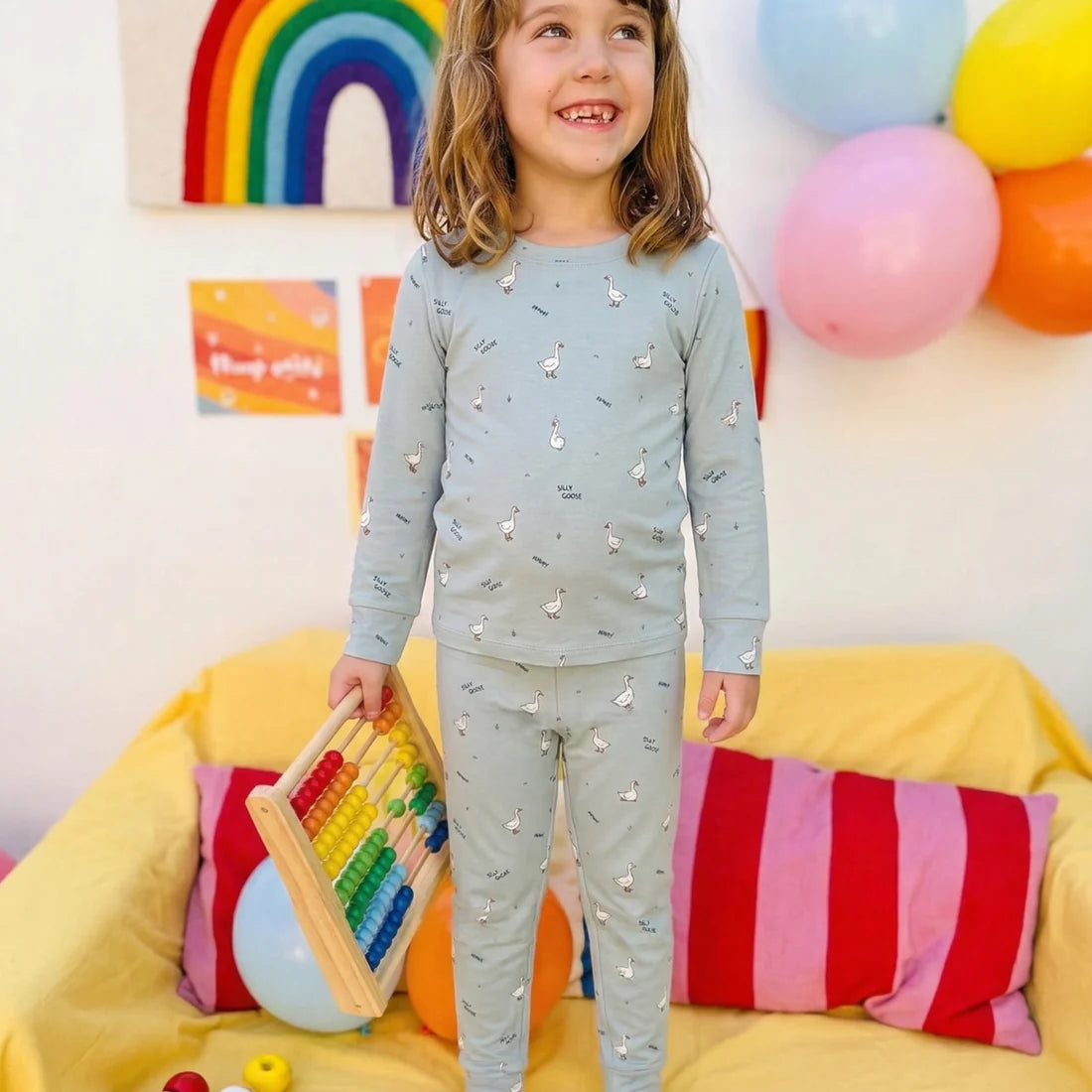 Bamboo 2-Piece Set - Silly Goose