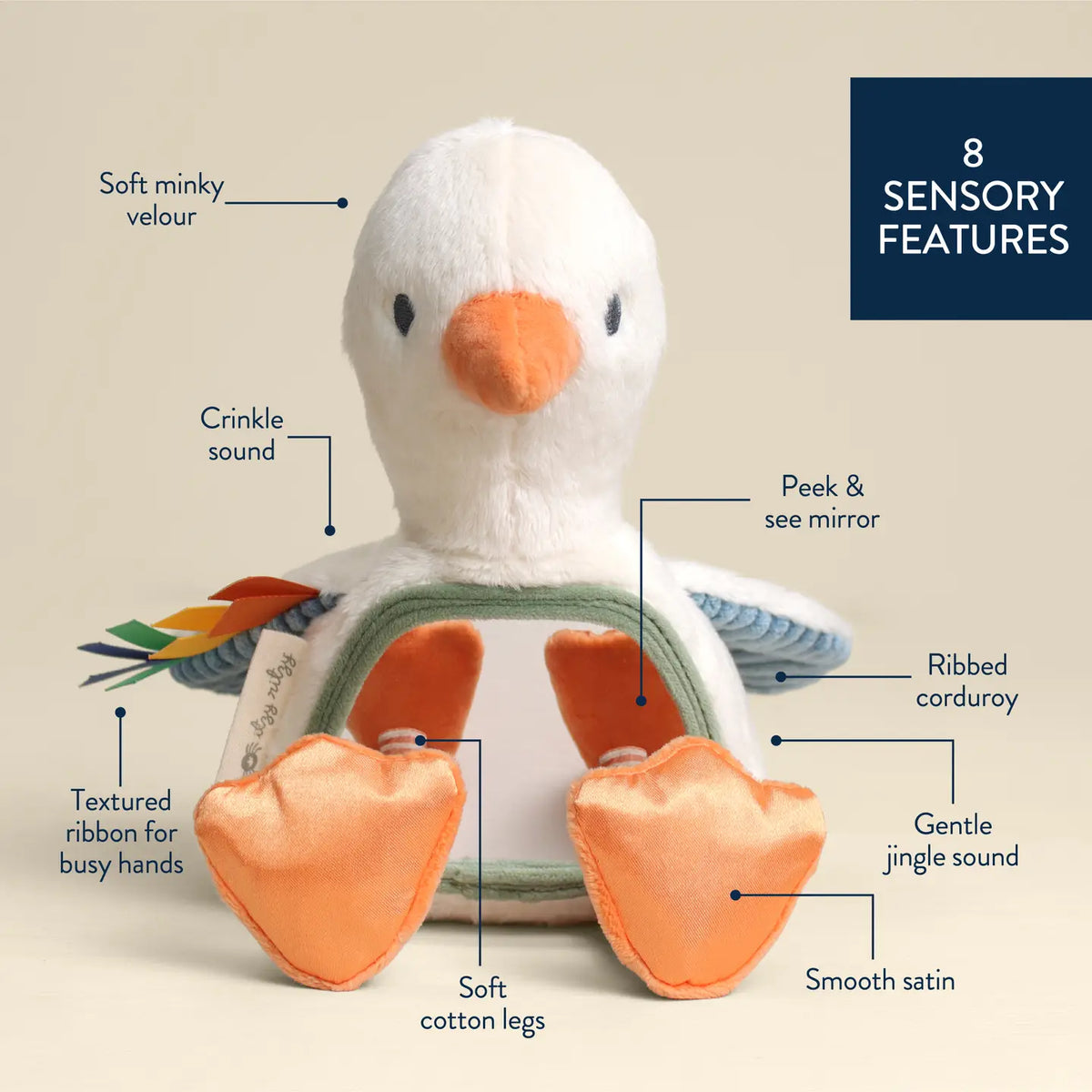 Itzy Bitzy Mirror - Goose