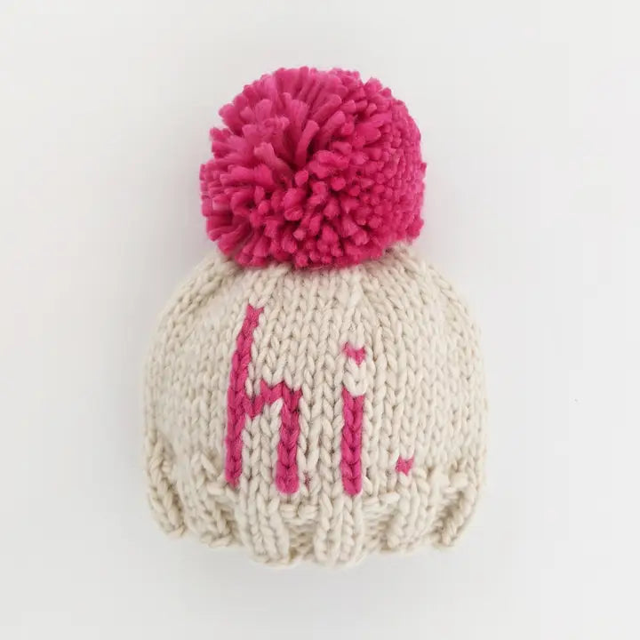 Knit Beanie - hi.