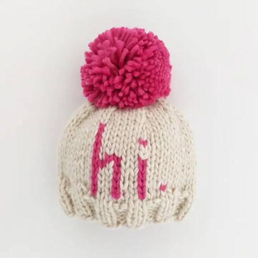 Knit Beanie - hi.