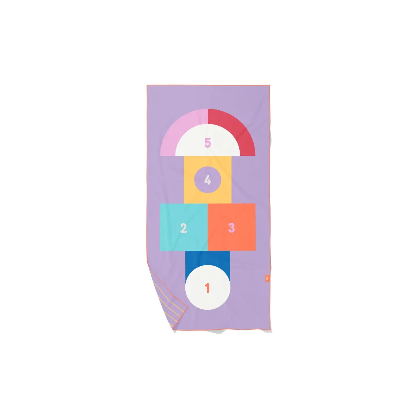 quut play towels - hopscotch