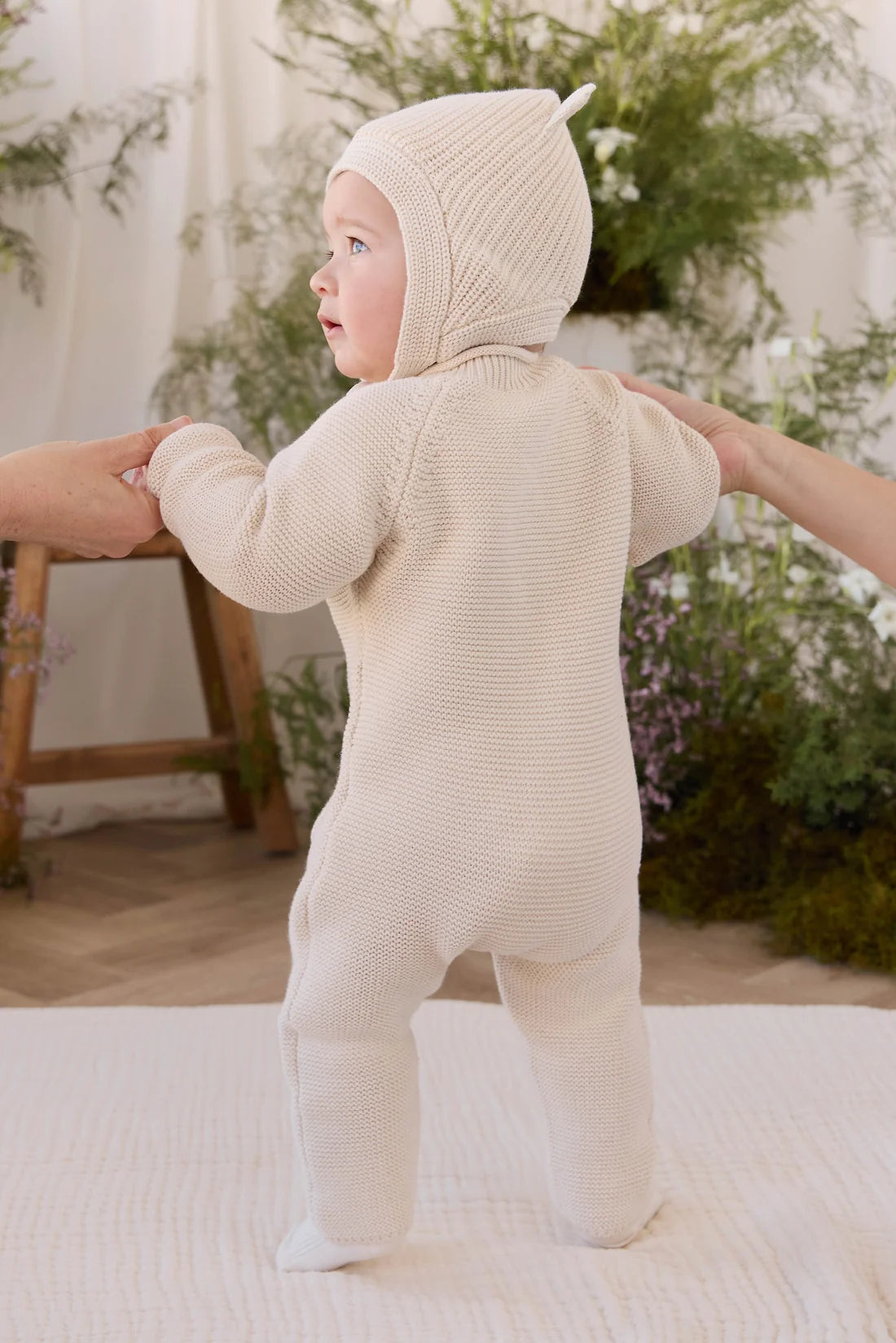 Vanilla Knitted One-piece