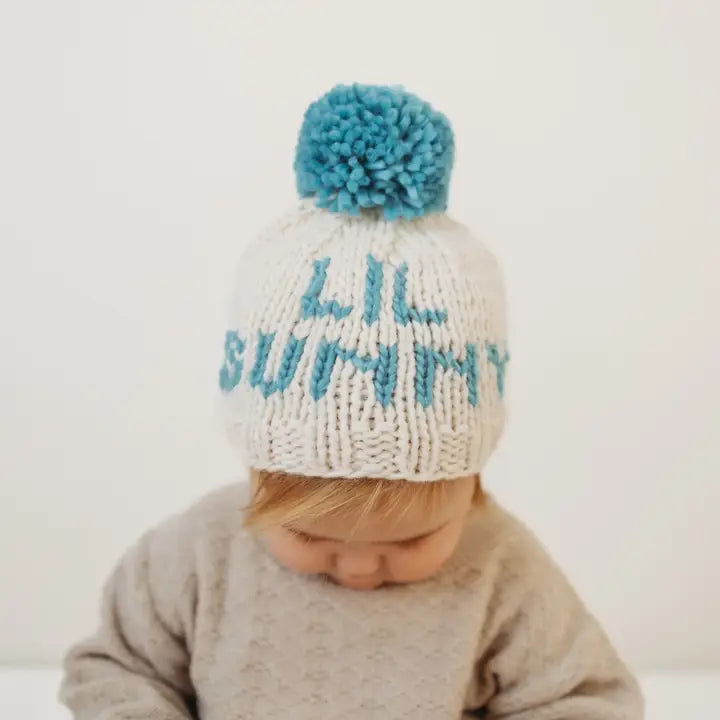 lil bunny beanie - blue