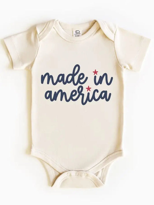 Short-Sleeve Bodysuit - Made in America