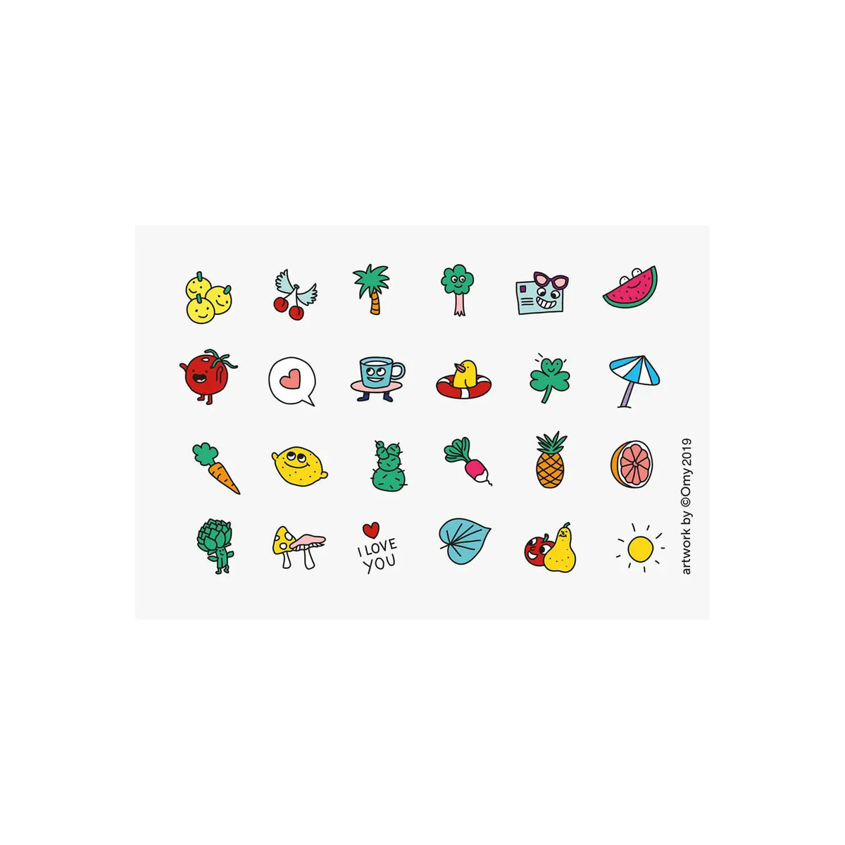 Nail Polish & Nail Sticker Set